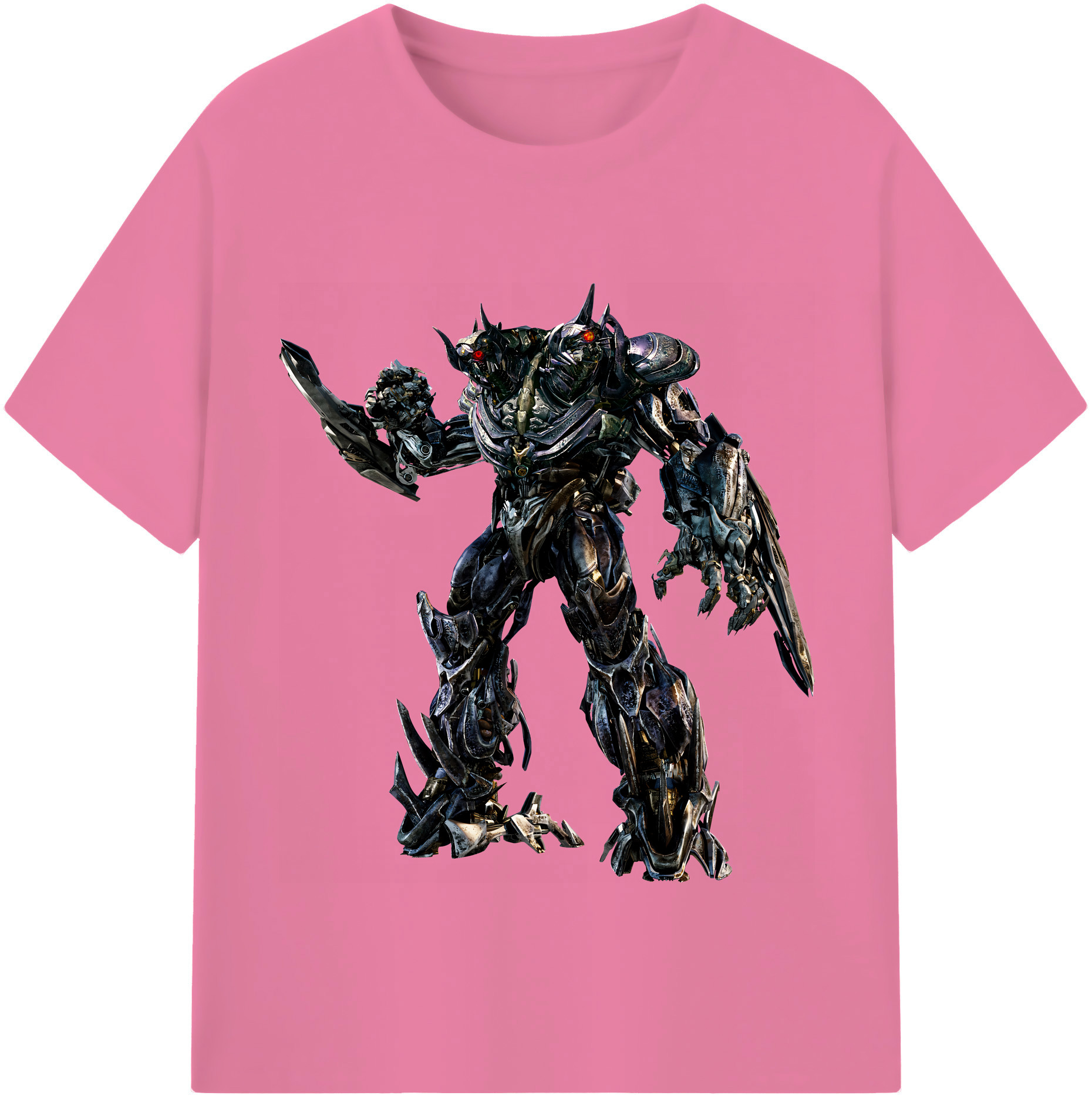 （画像用） Transformers トランスフォーマー 綿100％半袖Tシャツ（フロントプリント）